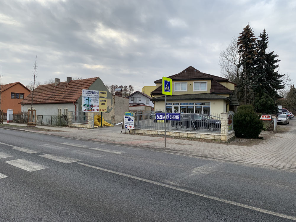 Dokončená instalace čerpadla a rozvodů